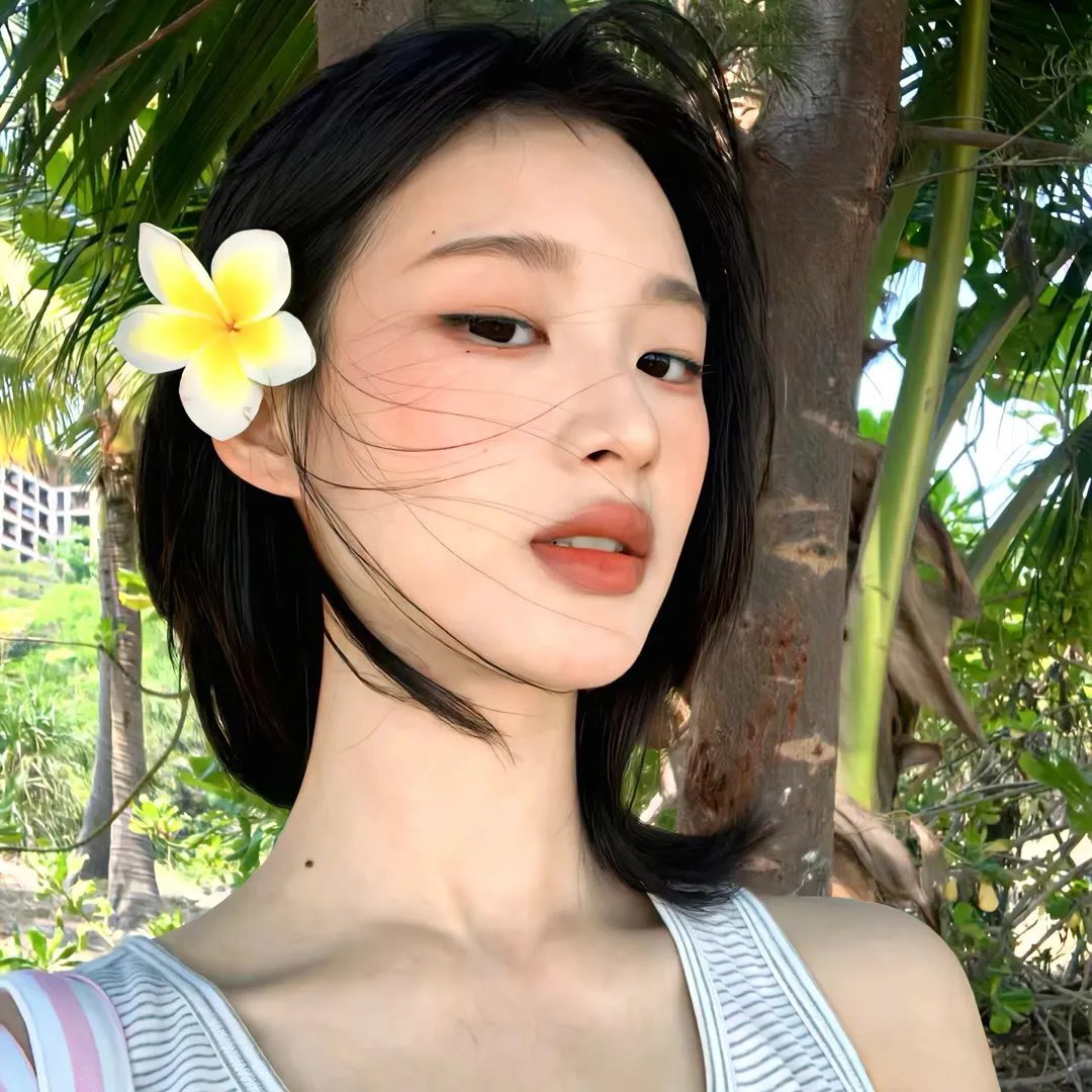 桃脸泪痕